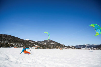 Freiheit im Schnee: Snowkiten am Achensee mit erfahrenen Trainern der Surfschule Norddeich